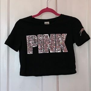 Glitter Crop Top